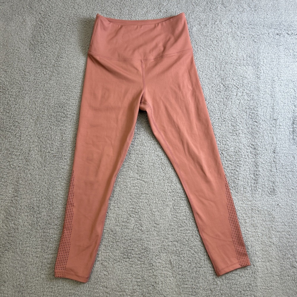 ZYIA Active Leggings Womens Size‎ Medium Cropped High Waisted Pink Active Gym